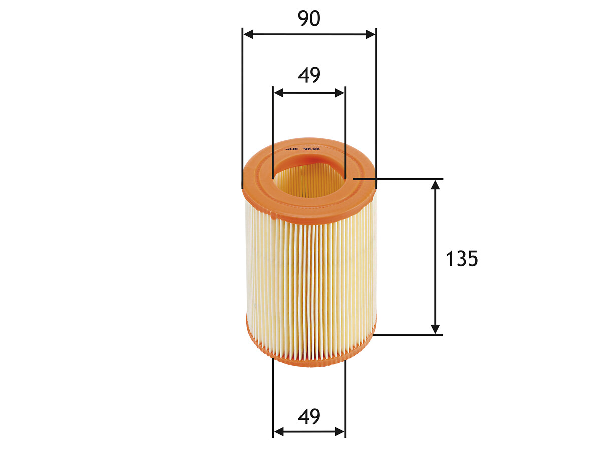 AIR FILTER - ROUND TYPE